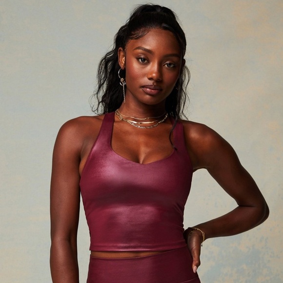 Fabletics Tops - Fabletics Anywhere Shine Built-In Bra Tank